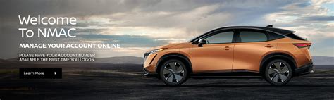 nissan เออร์แวน business finance|NMAC Finance Account Manager.